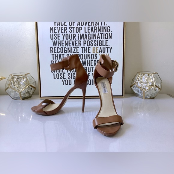 Steve Madden Marlene Summer Sandal Strap Stilettos - Picture 2 of 9